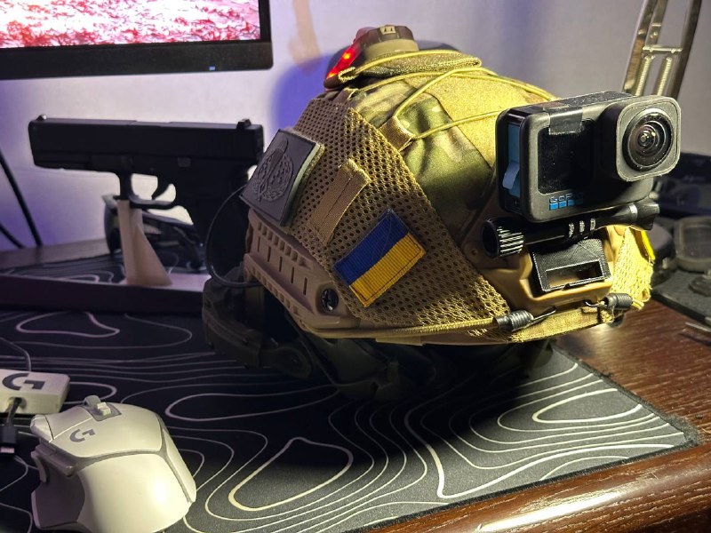 Кріплення GoPro на шолом FAST — фото 1
